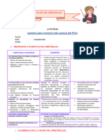 SESION COM - Leemos para Conocer Más Acerca Del Perú