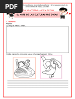 Comparto 'FICHA-VIERN-ARTE-EL ARTE DE LAS CULTURAS PRE INCAS' Con Usted