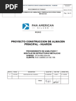 Itcm-Pro-Em-001 Procedimiento de Habilitado y Montaje de Estructuras Metalicas