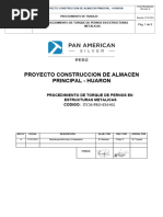 Itcm-Pro-Em-002 Procedimiento de Torque de Pernos de Estructuras Metalicas