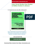 Instant Download Exemplary Elementary Social Studies Case Studies in Practice 1st Edition Andrea S. Libresco PDF All Chapter