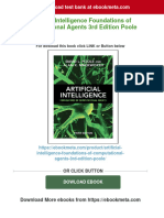 Artificial Intelligence Foundations of Computational Agents 3rd Edition Poole Download PDF