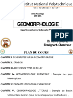 Cours de Geomorphologie Final