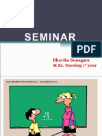 Seminar