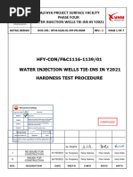 HFY4-5165-01-PIP-PD-0004 - 1 - Hardness Test Procedure - Code A