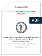 Building Private Blockchain Lab Manual (1-10)