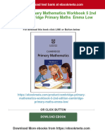 Cambridge Primary Mathematics Workbook 5 2nd Edition Cambridge Primary Maths Emma Low Download PDF