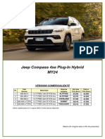 Fisa Jeep Compass 4xe Plug in Hybrid MY24