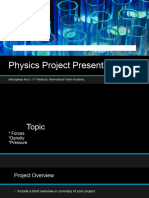 Physics Project Presentation: Mantajdeep Kaur - 11 Medical - International Fateh Academy