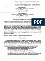 Advanced Simulation of NC Turning Operations