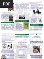 Triptico Prevención R Psicosociales