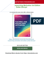 Get Teaching and Researching Motivation 3rd Edition Zoltán Dörnyei Free All Chapters