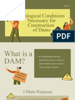 Geological Conditions Necessary For Construction of Dams