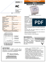 Manual de Instruções: Características Técnicas