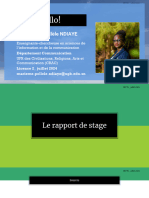 Rapport Stage 2024