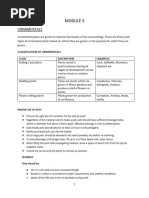 Module 3 Ornamentals