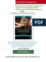 Advances in Family School Community Partnering A Practical Guide For School Mental Health Professionals and Educators 2nd Edition Gloria E. Miller