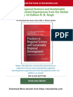 Get Practices in Regional Science and Sustainable Regional Development Experiences From The Global South 1st Edition R. B. Singh Free All Chapters