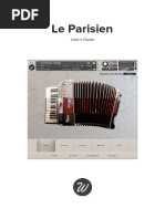 Le Parisien - User's Guide