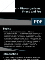 Chapter-Microorganisms: Friend and Foe (Class 8th)