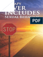 Therapy Never Includes Sexual Behavior