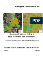 Woodberry Floodplain Analysis Study Vol 1 Jul 2022