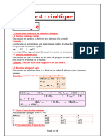 C4 Cinétique Chimique