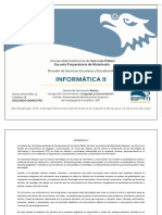 INFORMATICA II Programa