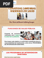 Estratergias Sanitarias Nacionales