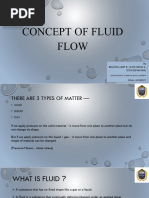 Concept of Fluid Flow 1