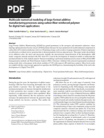 Multiscale Numerical Modeling of Large-Format Additive Manufacturing Processes Using Carbon Fiber Reinforced Polymer For Digital Twin Applications