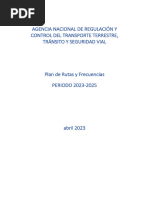 Agencia Nacional de Regulación Y Control Del Transporte Terrestre, Tránsito Y Seguridad Vial