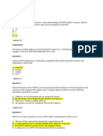 CCNA IPv6 Questions