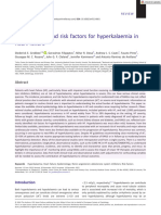 Epidemiology and Risk Factors For Hyperkalaemia in Heart Failure