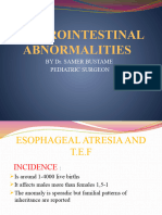 Gastrointestinal Abnormalities