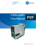 User Manual For CDM-6240N Cash Dispenser Module v1.2