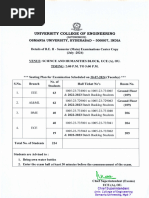 Revised Center Copy of B.E. II-Semester (Main) Exams July-2024 Osmania University