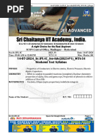 14 07 2024 - SR - IPL IC - Jee Adv (2023 P1) - WTA 34 - Q.Paper