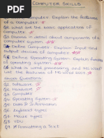 BSC IMP Questions