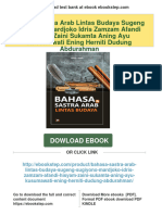 Get Bahasa Sastra Arab Lintas Budaya Sugeng Sugiyono Mardjoko Idris Zamzam Afandi Hisyam Zaini Sukamta Aning Ayu Kusumawati Ening Herniti Dudung Abdurahman Free All Chapters