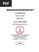 SLM-Research Methodology (ENG6B22)  