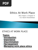 P2 CH 9 Work Place Ethics