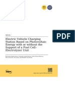 Electric Vehicle Charging Station Based On Photovoltaic Energy With or Without The Support of A Fuel Cell - Electrolyzer Unit