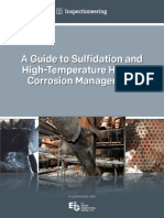 A Guide To Sulfidation and High Temperature H2 H2S Corrosion Management