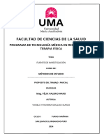 Facultad de Ciencias de La Salud: Programa de Tecnología Médica en Rehabilitación Terapia Física