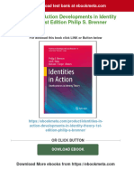 (PDF Download) Identities in Action Developments in Identity Theory 1st Edition Philip S. Brenner Fulll Chapter