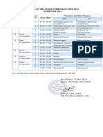 Jadwal Penilaian Akhir Semester 2 Kelas X Dan Xi Tahun 2024