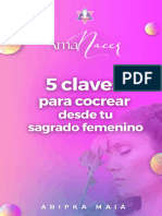 Ebook 5 Claves para Cocrear Con Tu Sagrado Femenino - Aripka Maia