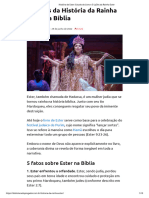 História de Ester - Estudo Do Livro e 5 Lições Da Rainha Ester