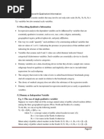 Econometrics For Finance Chapter 5